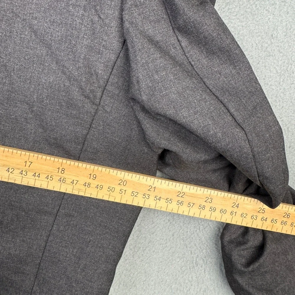 J.Crew Ludlow Blazer 40S Charcoal Gray Loro Piana Super 120s Wool Suit Jacket
